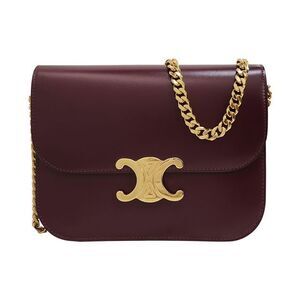 Triope Logo College Bag Medium Dark Burgundy